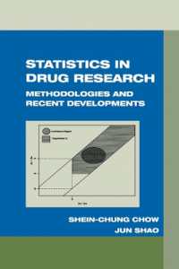 Statistics in Drug Research : Methodologies and Recent Developments