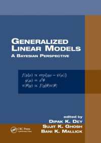 Generalized Linear Models : A Bayesian Perspective (Chapman & Hall/crc Biostatistics Series)