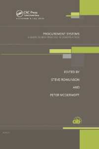 Procurement Systems : A Guide to Best Practice in Construction