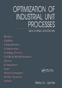 Optimization of Industrial Unit Processes （2ND）
