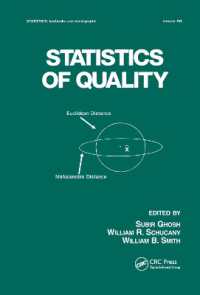 Statistics of Quality (Statistics: a Series of Textbooks and Monographs)