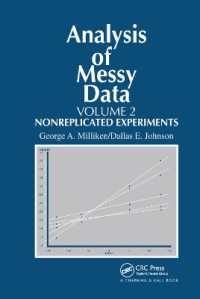 Analysis of Messy Data, Volume II : Nonreplicated Experiments