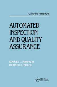 Automated Inspection and Quality Assurance (Quality and Reliability)