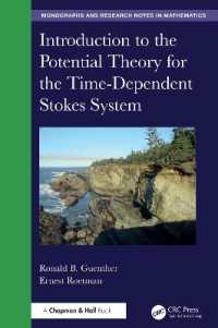 Introduction to the Potential Theory for the Time-Dependent Stokes System (Chapman & Hall/crc Monographs and Research Notes in Mathematics)