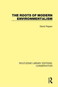 The Roots of Modern Environmentalism (Routledge Library Editions: Conservation)