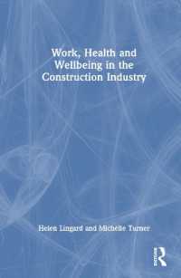 Work, Health and Wellbeing in the Construction Industry