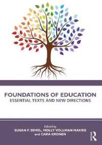 Foundations of Education : Essential Texts and New Directions -- Paperback / softback