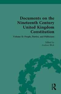 Documents on the Nineteenth Century United Kingdom Constitution : Volume II: People, Parties and Politicians