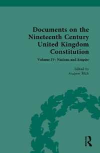 Documents on the Nineteenth Century United Kingdom Constitution : Volume IV: Nations and Empire