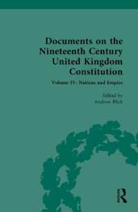 Documents on the Nineteenth Century United Kingdom Constitution : Volume IV: Nations and Empire