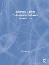 電子回路（テキスト・第５版）<br>Electronic Circuits : Fundamentals and Applications （5TH）