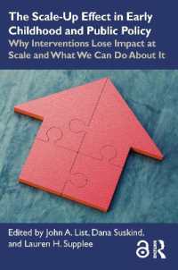 The Scale-Up Effect in Early Childhood and Public Policy : Why Interventions Lose Impact at Scale and What We Can Do about It