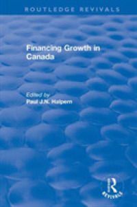 Financing Growth in Canada (Routledge Revivals: the Investment Canada Research)