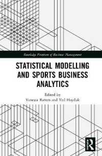 Statistical Modelling and Sports Business Analytics (Routledge