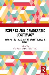 Experts and Democratic Legitimacy : Tracing the Social Ties of Expert Bodies in Europe