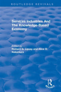 Services Industries and the Knowledge-based Economy (Routledge Revivals: the Investment Canada Research)