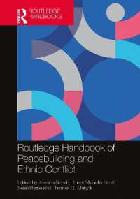 ラウトレッジ版　平和構築と民族紛争ハンドブック<br>Routledge Handbook of Peacebuilding and Ethnic Conflict