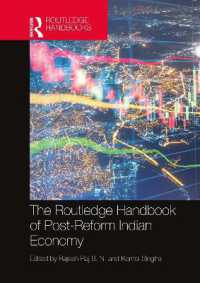 ラウトレッジ版　改革後インド経済ハンドブック<br>The Routledge Handbook of Post-Reform Indian Economy