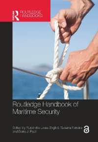 ラウトレッジ版　海洋安全保障ハンドブック<br>Routledge Handbook of Maritime Security