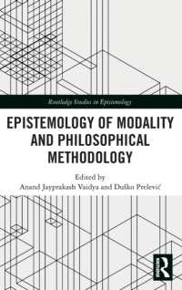 Epistemology of Modality and Philosophical Methodology (Routledge Studies in Epistemology)