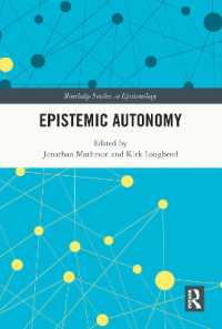 Epistemic Autonomy (Routledge Studies in Epistemology)