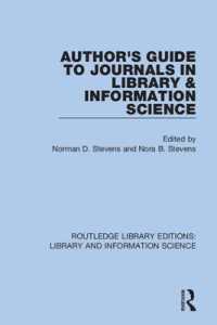 Author's Guide to Journals in Library & Information Science (Routledge Library Editions: Library and Information Science)