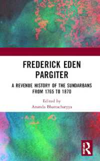 Frederick Eden Pargiter : A Revenue History of the Sundarbans from 1765 to 1870