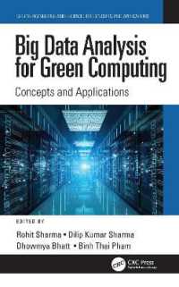 Big Data Analysis for Green Computing : Concepts and Applications (Green Engineering and Technology)
