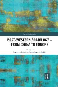 Post-Western Sociology - from China to Europe (China Policy Series)