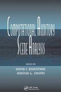Computational Auditory Scene Analysis : Proceedings of the Ijcai-95 Workshop