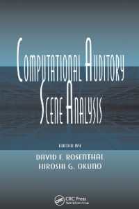 Computational Auditory Scene Analysis : Proceedings of the Ijcai-95 Workshop