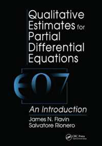 Qualitative Estimates for Partial Differential Equations : An Introduction (Engineering Mathematics)