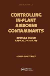 Controlling In-Plant Airborne Contaminants : Systems Design and Calculations (Mechanical Engineering)