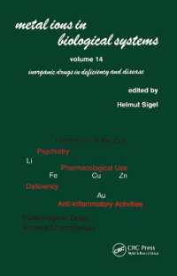 Metal Ions in Biological Systems : Volume 14: Inorganic Drugs in Deficiency and Disease (Metal Ions in Biological Systems)