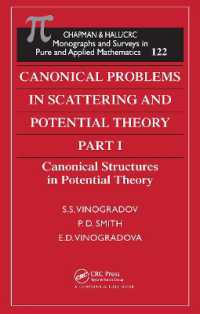 Canonical Problems in Scattering and Potential Theory Part 1 : Canonical Structures in Potential Theory