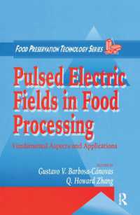 Pulsed Electric Fields in Food Processing : Fundamental Aspects and Applications