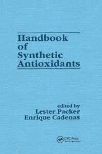 Handbook of Synthetic Antioxidants (Antioxidants in Health and Disease)