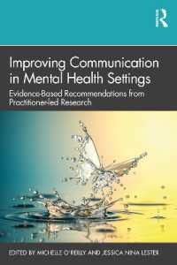 Improving Communication in Mental Health Settings : Evidence-Based Recommendations from Practitioner-led Research