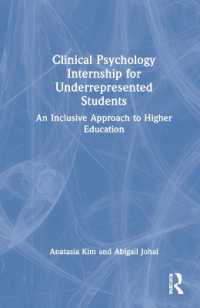 Clinical Psychology Internship for Underrepresented Students : An Inclusive Approach to Higher Education