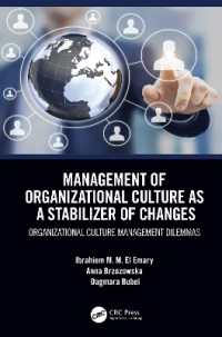 Management of Organizational Culture as a Stabilizer of Changes : Organizational Culture Management Dilemmas