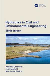 水力の土木・環境工学（テキスト・第６版）<br>Hydraulics in Civil and Environmental Engineering （6TH）