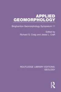 Applied Geomorphology : Binghamton Geomorphology Symposium 11 (Routledge Library Editions: Geology)