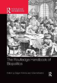 ラウトレッジ版　生政治ハンドブック<br>The Routledge Handbook of Biopolitics
