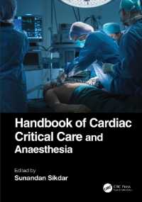 心臓クリティカルケアと麻酔ハンドブック<br>Handbook of Cardiac Critical Care and Anaesthesia