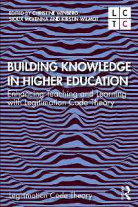 Building Knowledge in Higher Education : Enhancing Teaching and Learning with Legitimation Code Theory (Legitimation Code Theory)
