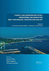 Tunnels and Underground Cities: Engineering and Innovation Meet Archaeology, Architecture and Art : Volume 2: Environment Sustainability in Underground Construction