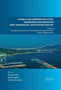 Tunnels and Underground Cities: Engineering and Innovation Meet Archaeology, Architecture and Art : Volume 3: Geological and Geotechnical Knowledge and Requirements for Project Implementation