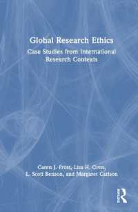 グローバル研究倫理<br>Global Research Ethics : Case Studies from International Research Contexts