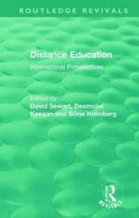 Distance Education : International Perspectives (Routledge Revivals)