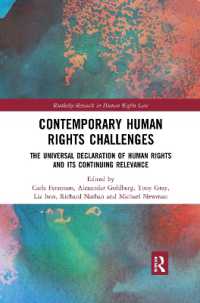 Contemporary Human Rights Challenges : The Universal Declaration of Human Rights and its Continuing Relevance (Routledge Research in Human Rights Law)